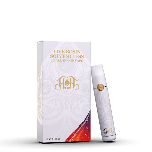 Heavy Hitters Vape - Garlic Spuds - Hybrid - Live Rosin AIO - 1g