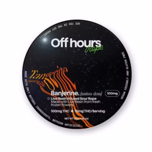 OFFHOURS - Banjerine -Tangerine Sunrise - Live Resin Rope - 100 mg Edible
