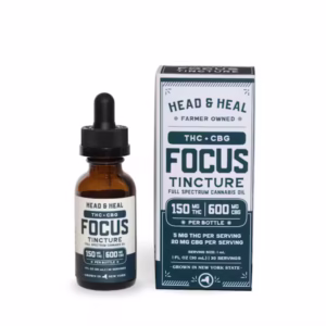 Head & Heal | Focus 4:1 (CBG:THC) - 150mg Tincture